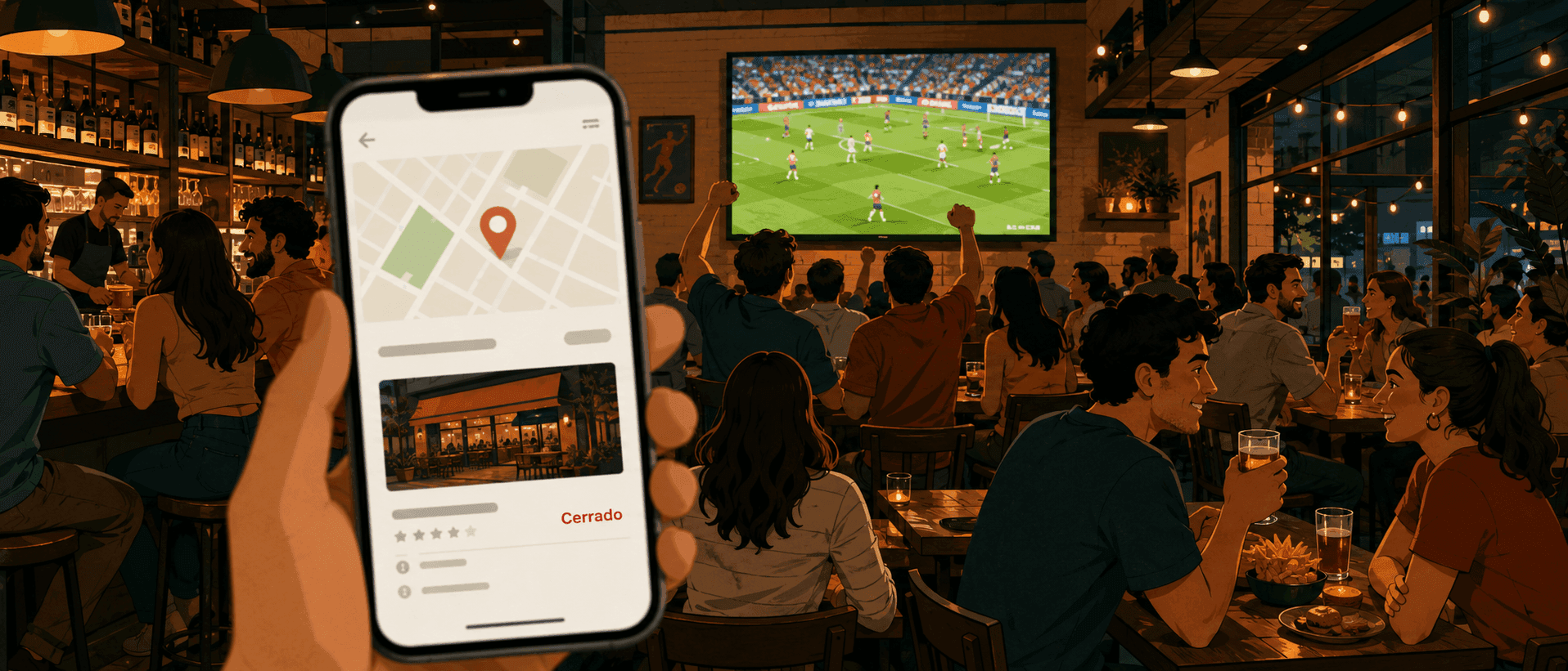Los 5 errores digitales que le cuestan clientes a tu restaurante en temporada de Mundial